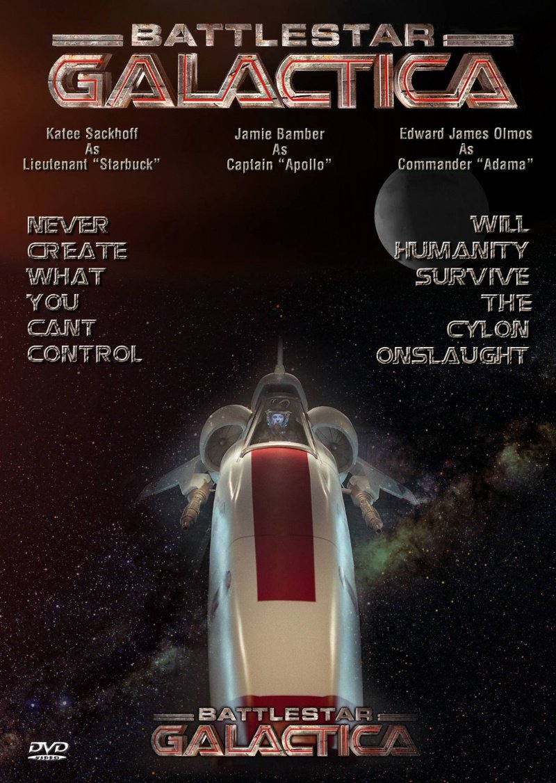 Звёздный крейсер „Галактика“, постер № 12