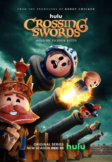 Постеры сериала «Скрестив мечи»