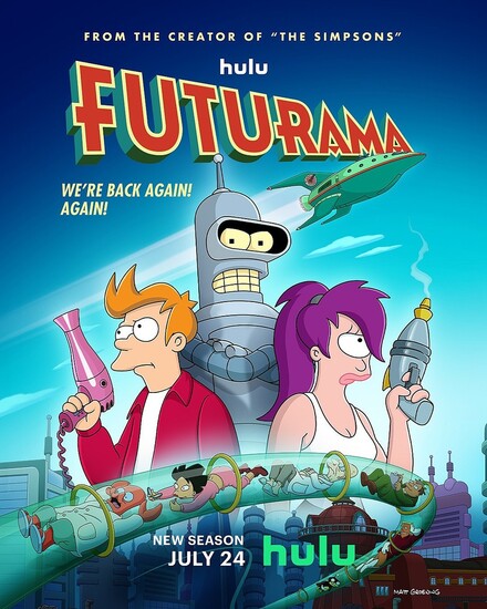 Постеры сериала «Футурама»