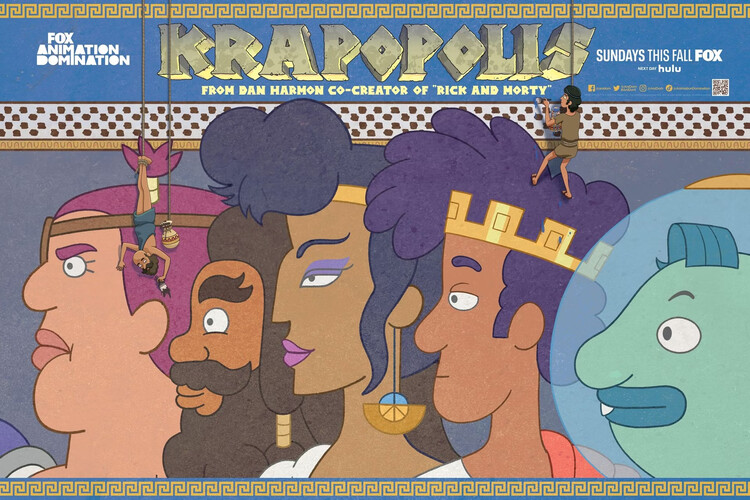 Постеры сериала «Крапополис»