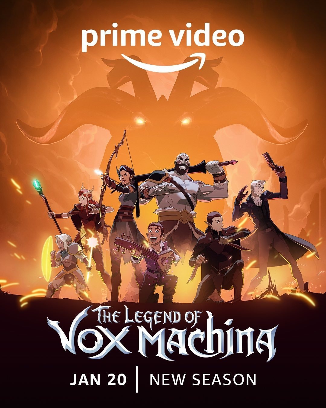 Сериал «Легенда о Vox Machina» / The Legend of Vox Machina (2019) —  трейлеры, дата выхода | КГ-Портал