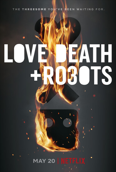 Постеры сериала «Любовь, смерть и роботы»