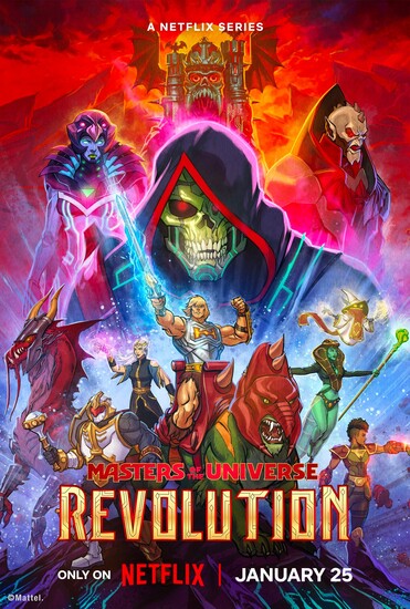 Постеры сериала «Властелины вселенной: Революция»
