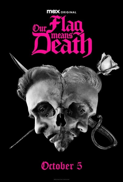 Постеры сериала «Наш флаг означает смерть»