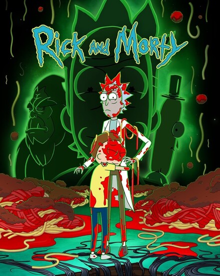 Постеры сериала «Рик и Морти»