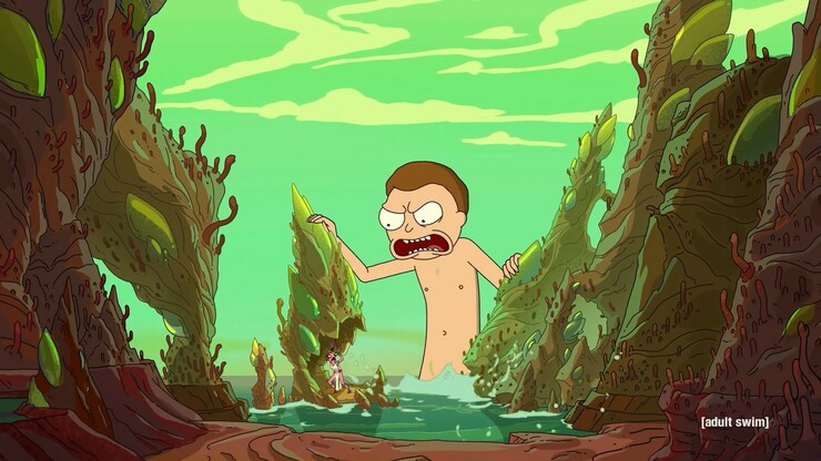 Рик и Морти» — новая заставка и промо-арт анимационного хита от Adult Swim