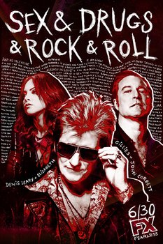 Постеры сериала «Секс, наркотики и рок-н-ролл»