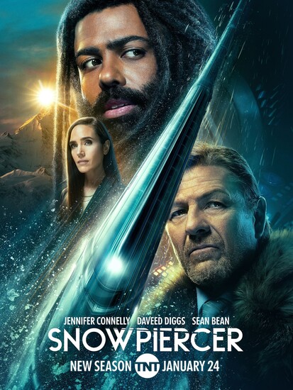 Постеры сериала «Сквозь снег»