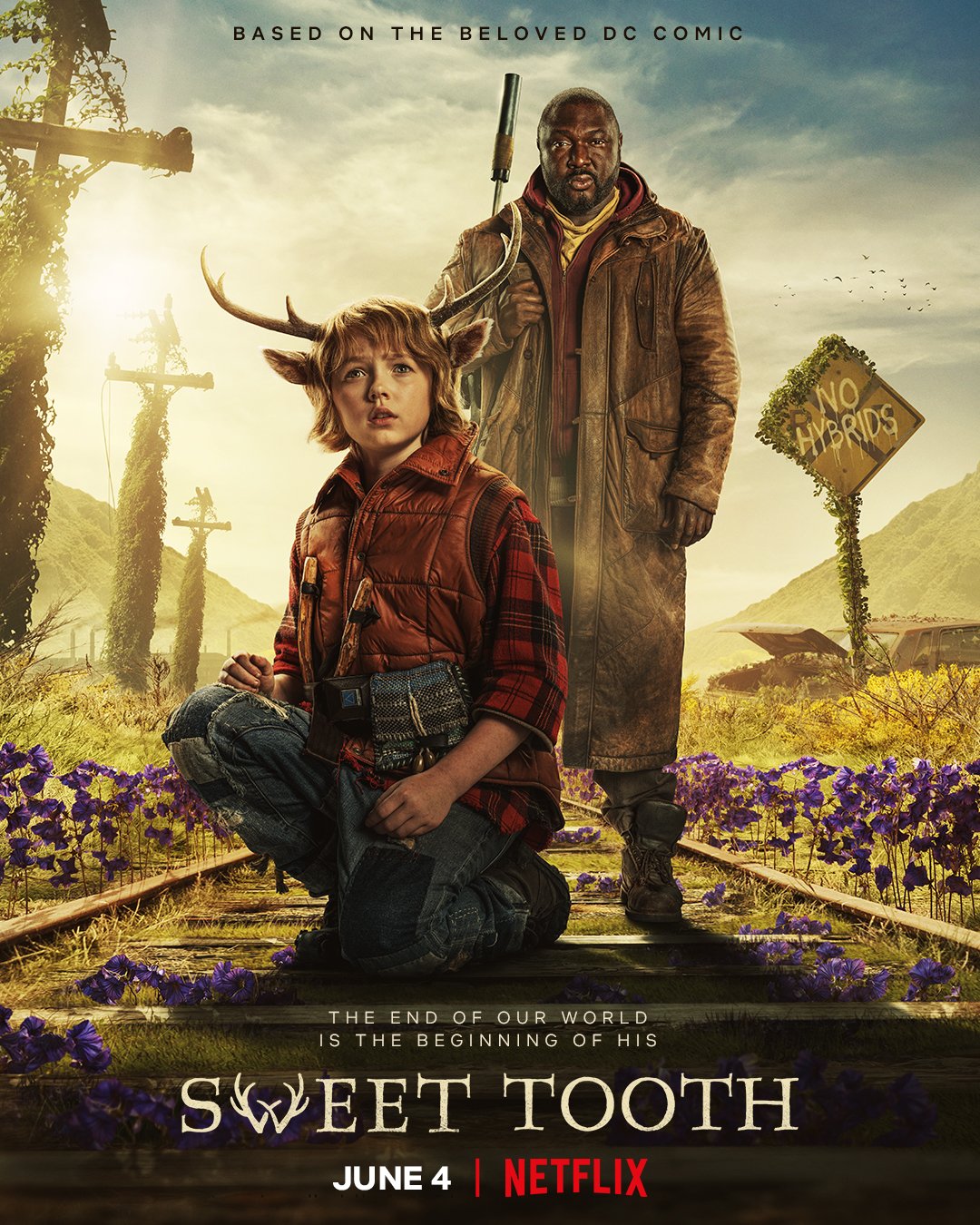Sweet Tooth: мальчик с оленьими рогами, постер № 2