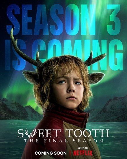 Постеры сериала «Sweet Tooth: мальчик с оленьими рогами»
