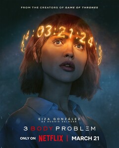 Постеры сериала «Задача трёх тел»