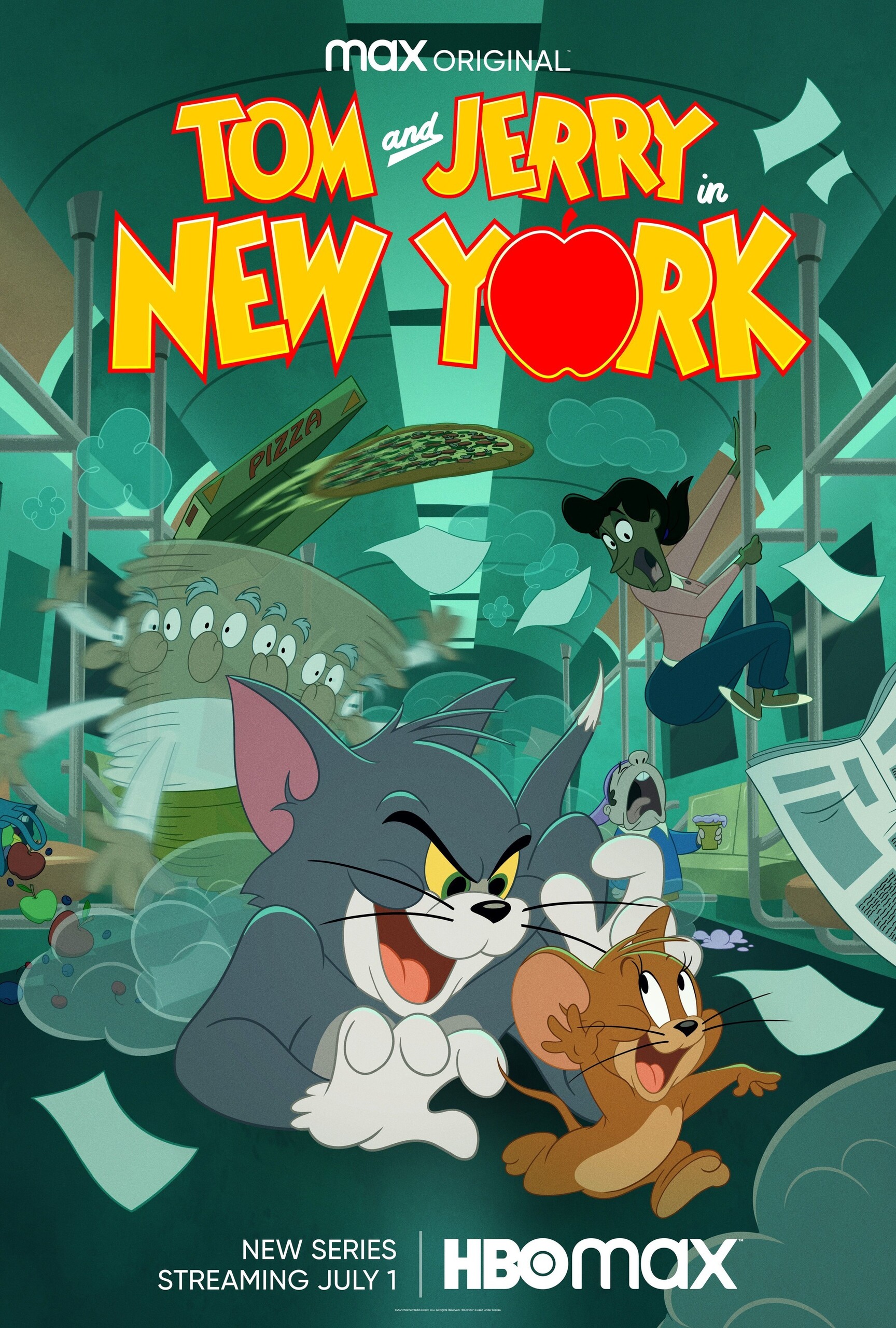 Том и Джерри в Нью-Йорке, постер № 2